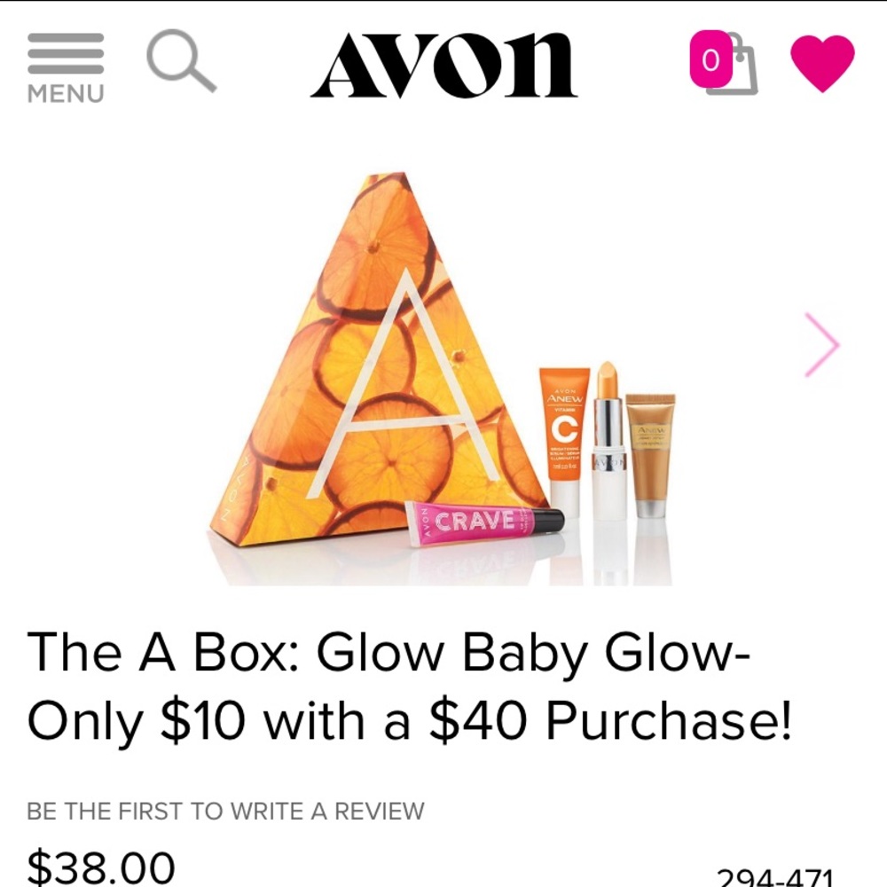 Avon beauty box